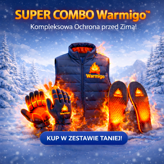 SUPER COMBO Warmigo™ – Kompleksowa Ochrona przed Zimą (-20°C)